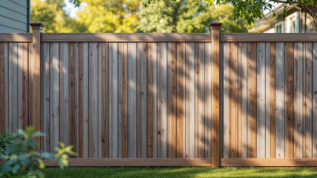 Phoenix wood privacy fence contractor - quality Western Red Cedar work