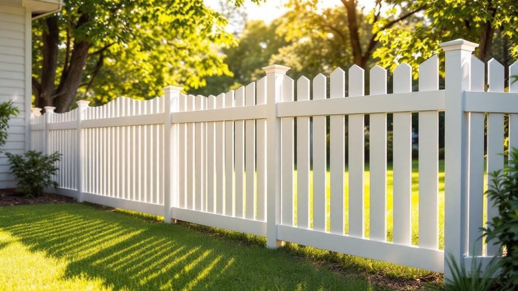 Professional vinyl fence installation in Raleigh - low-maintenance boundary