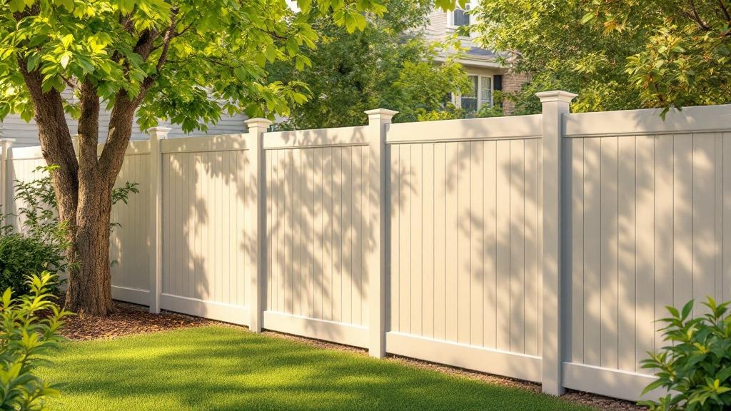 vinyl semi-privacy - 6-foot installation by fence contractor in Salt Lake City, Utah