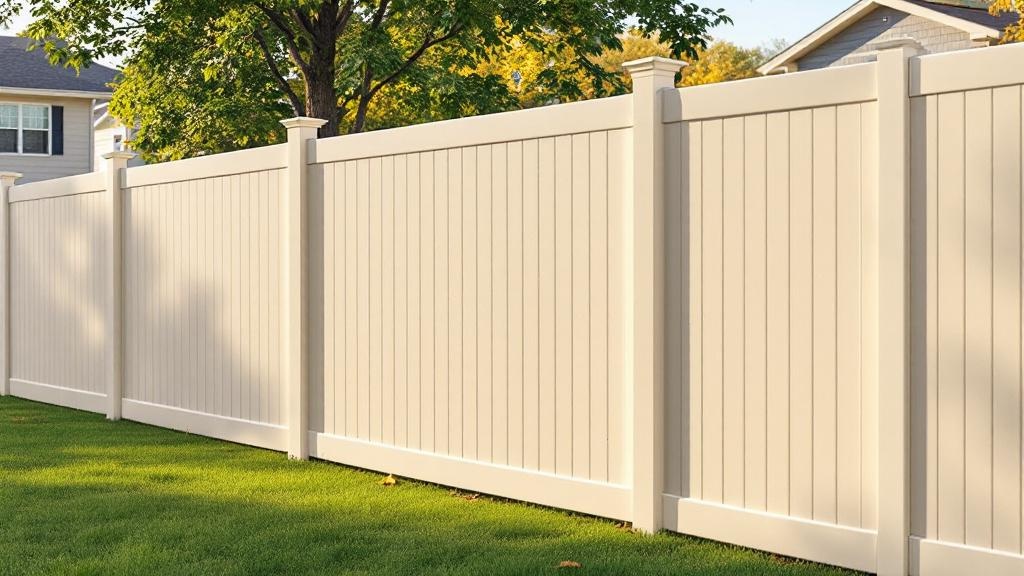Denver vinyl fence contractor - quality vinyl work