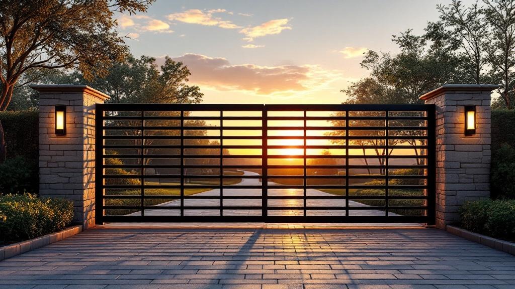 Dallas driveway gate contractor - quality steel work