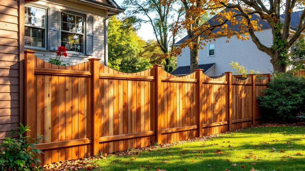 Western Red Cedar dog-ear - 6-foot installation by fence contractor in Nashville, Tennessee