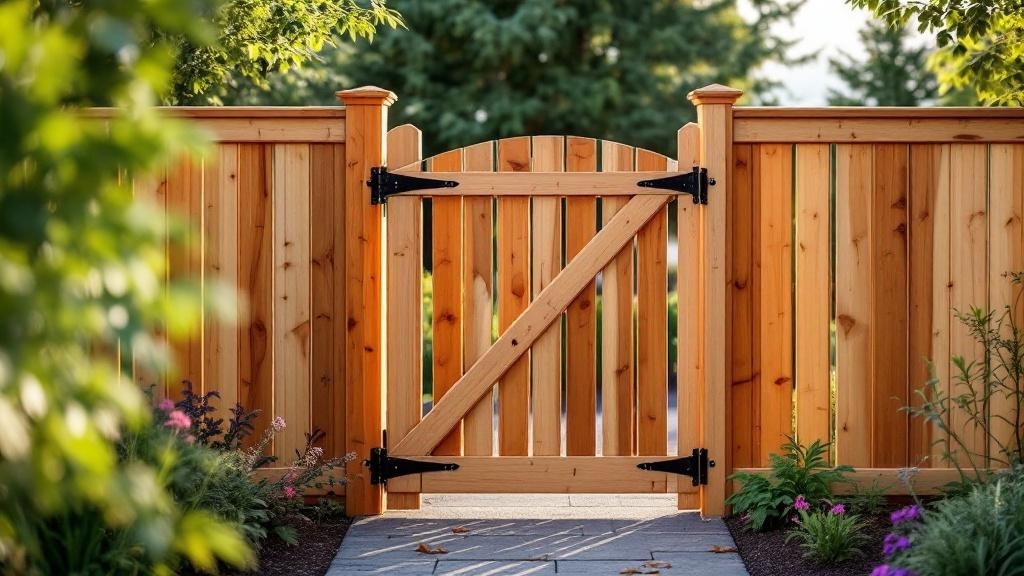 Portland walk gate contractor - quality cedar wood work