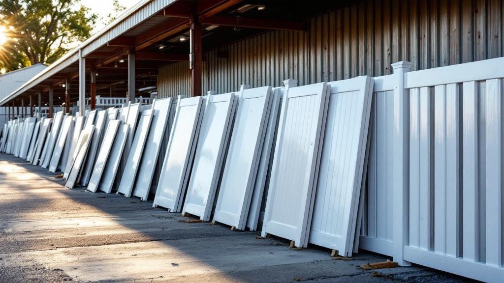 Tampa fence materials contractor - quality vinyl fence panels work