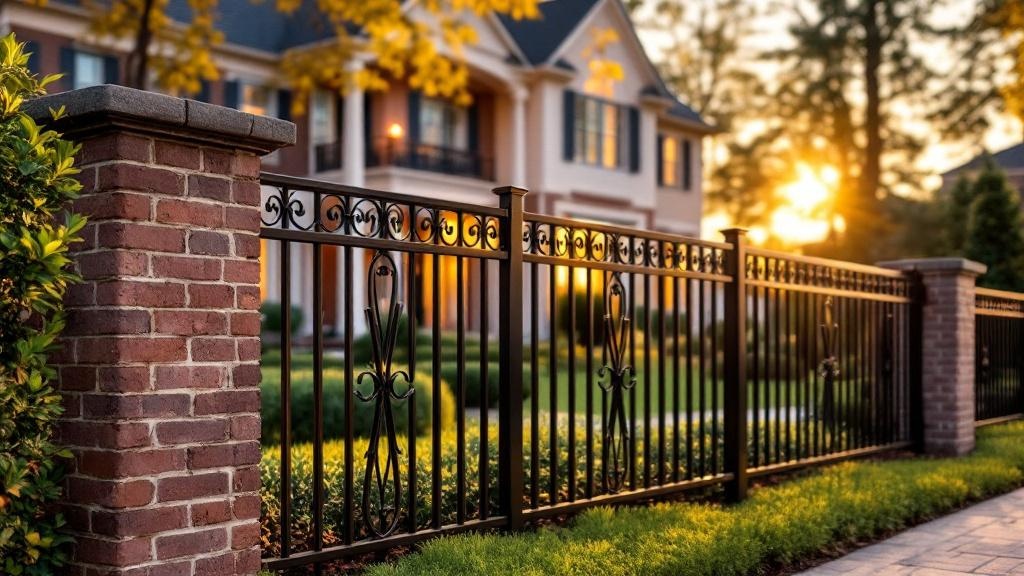 Raleigh aluminum fence contractor - quality aluminum work