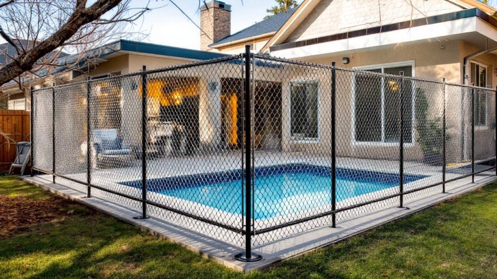 Salt Lake City chain link fence contractor - quality galvanized chain link work