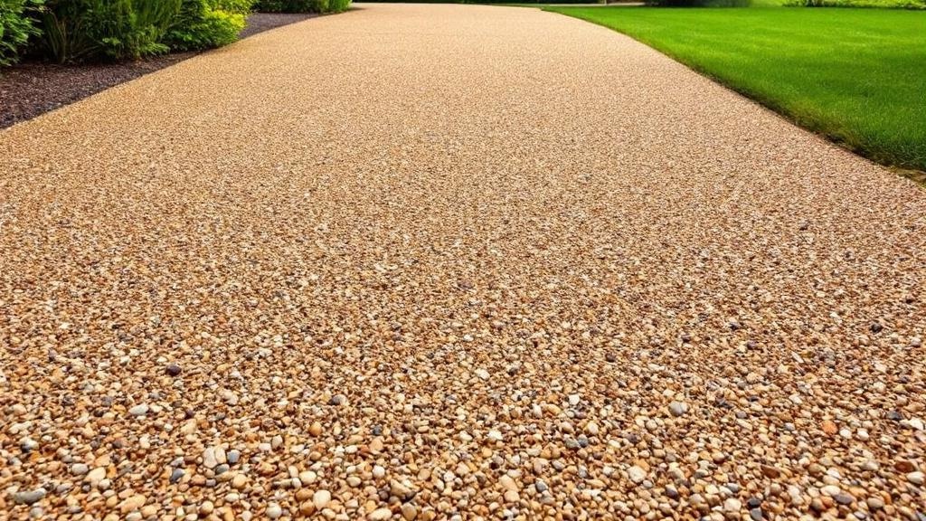 Exposed Aggregate Driveway - Professional Driveways by Concrete & Masonry contractors