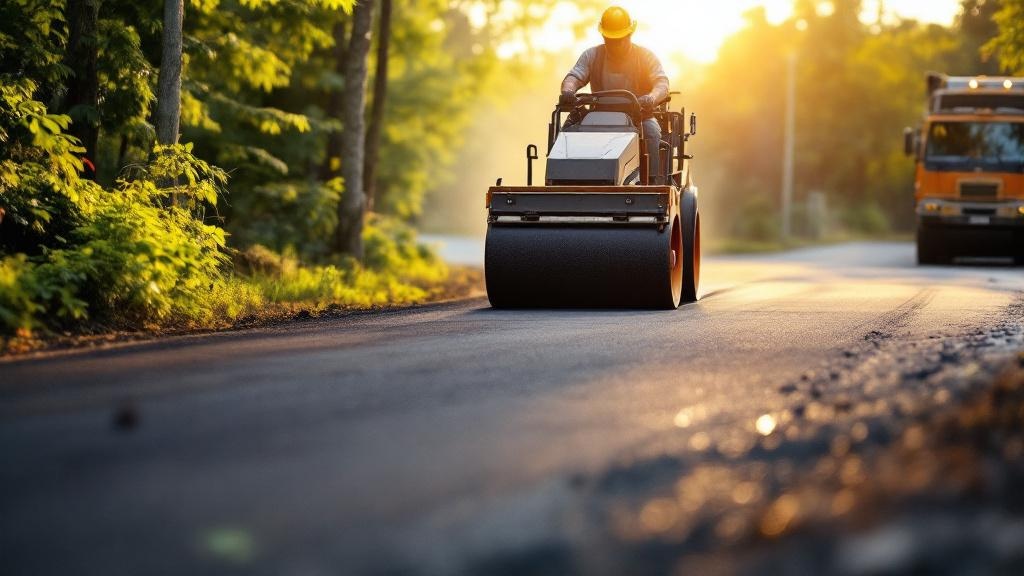 Asphalt Driveway Paving - Professional Driveways by Concrete & Masonry contractors