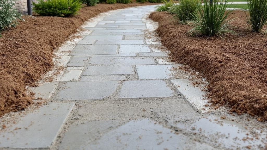 Concrete Sidewalk Installation - Professional Driveways by Concrete & Masonry contractors