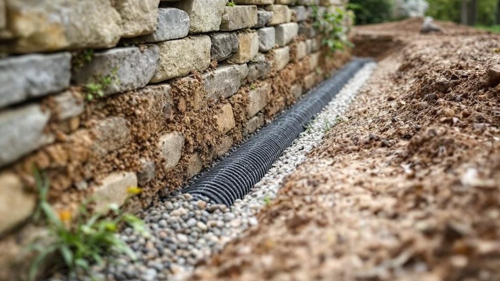 Retaining Wall Drainage - Professional Masonry by Concrete & Masonry contractors