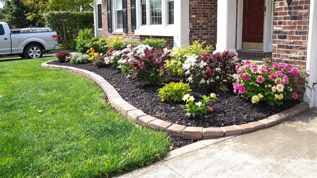 Decorative Concrete Curbing - Professional Driveways by Concrete & Masonry contractors