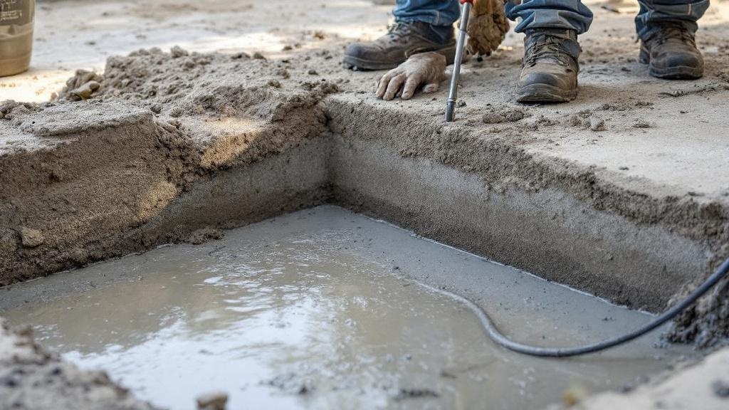 Mudjacking Foundation Lift - Professional Foundations by Concrete & Masonry contractors