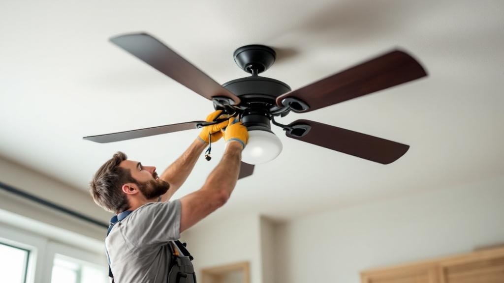 Ceiling Fan Installation - Professional Residential Electrical by Electrical contractors