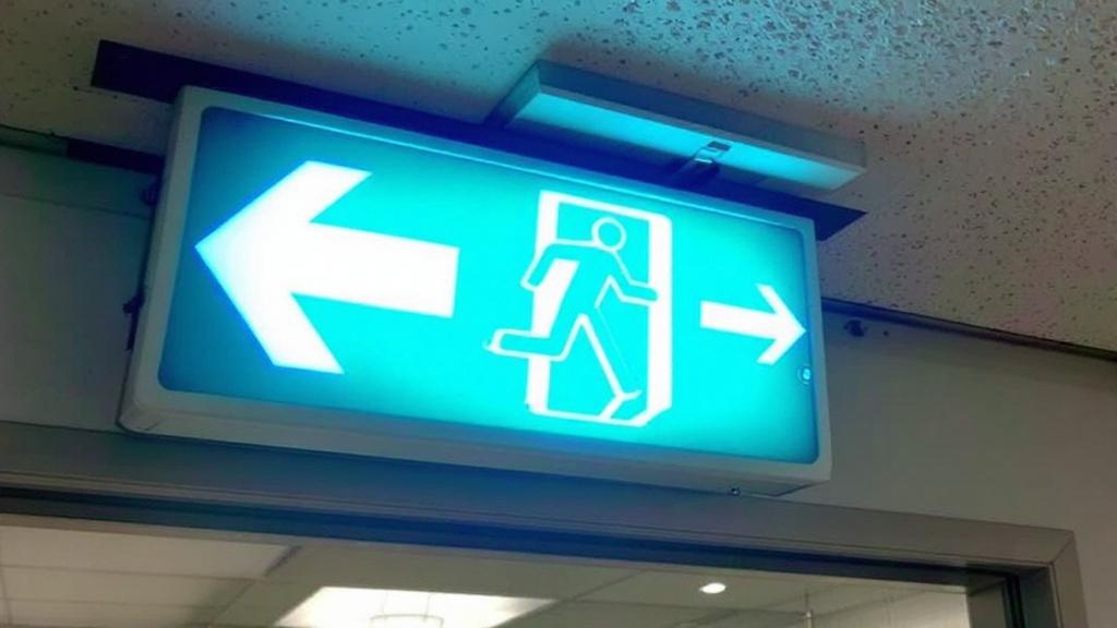 Emergency Exit Sign Installation - Professional Commercial Electrical by Electrical contractors