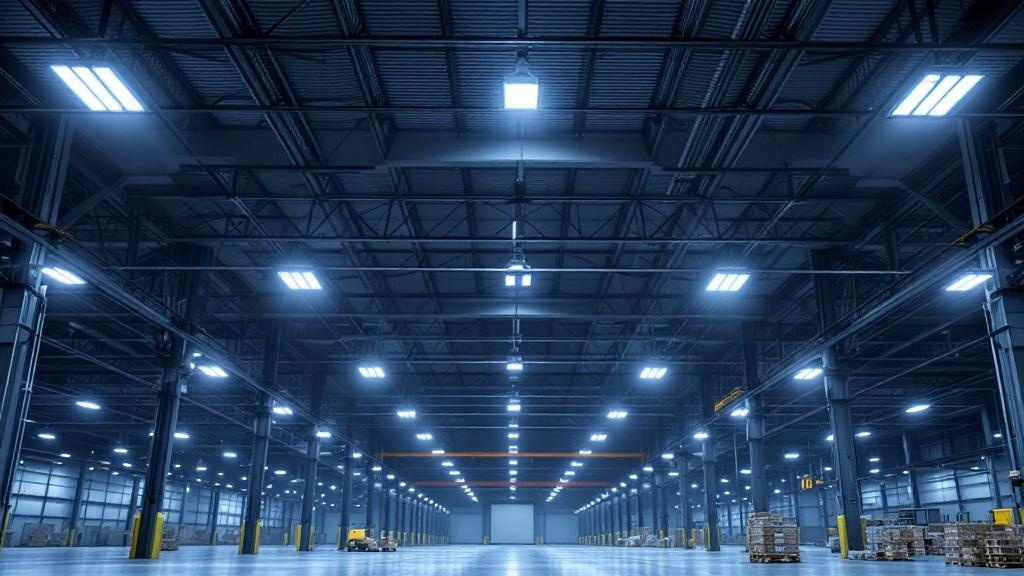 Warehouse High Bay LED Lights - Professional Commercial Electrical by Electrical contractors