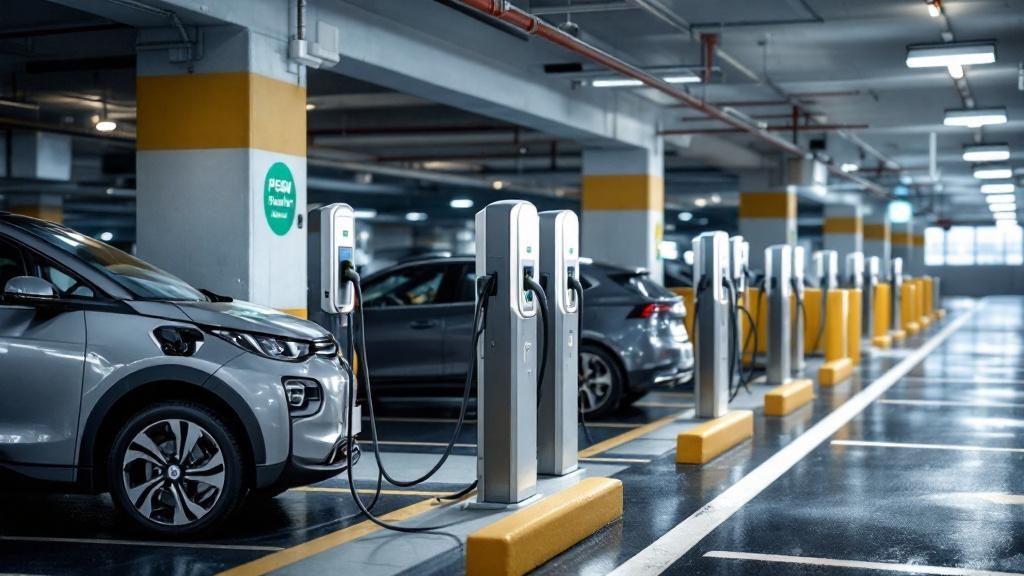 Commercial EV Charging Station - Professional EV Charging by Electrical contractors
