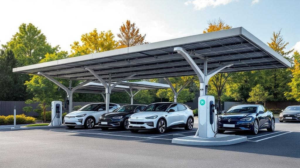 Solar Powered EV Charging - Professional EV Charging by Electrical contractors