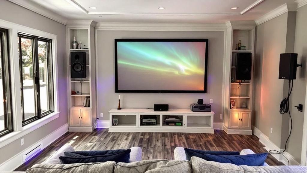 Home Theater Pre-Wire - Professional Smart Home by Electrical contractors