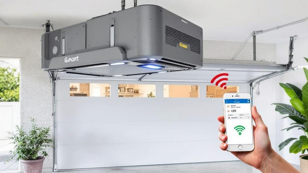 Smart Garage Door Opener - Professional Smart Home by Electrical contractors