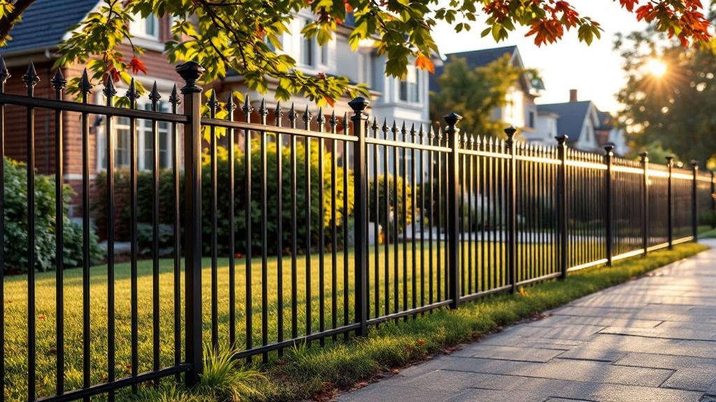 Commercial Aluminum Fence - Traditional - Professional Aluminum Fence by Fencing & Gates contractors