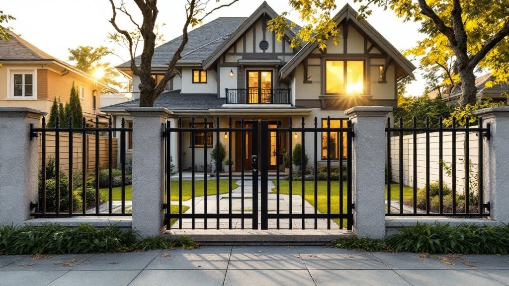 Two Rail Aluminum Fence - Traditional - Professional Aluminum Fence by Fencing & Gates contractors