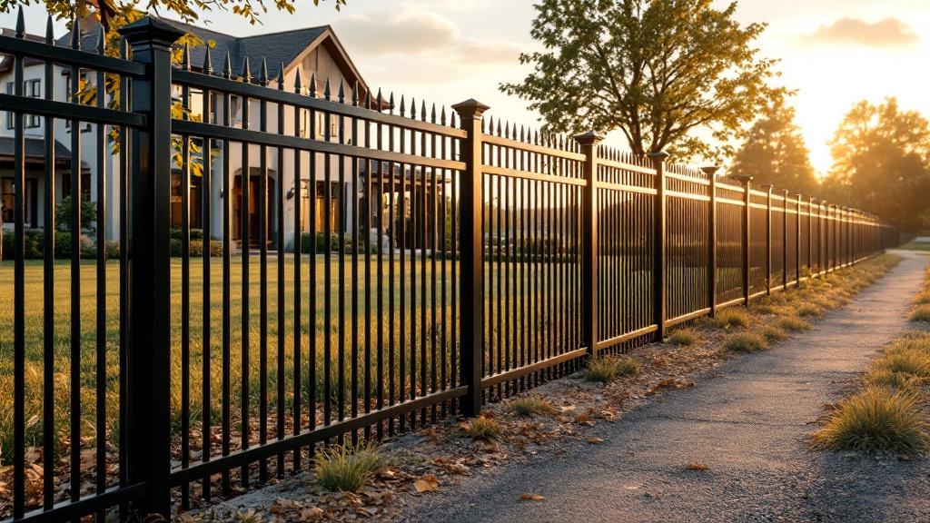 Commercial Aluminum Fence - Traditional - Professional Aluminum Fence by Fencing & Gates contractors