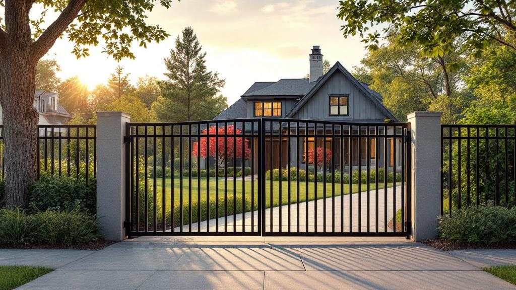 Expert Flat Top Aluminum Fence - Professional Aluminum Fence by Fencing & Gates contractors