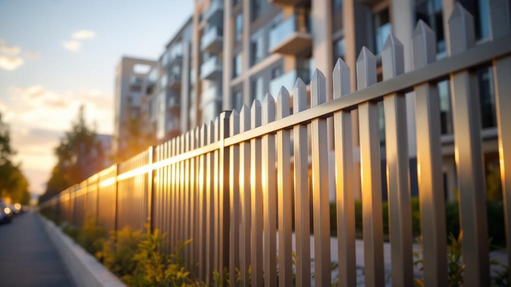 Industrial Aluminum Fence Project - Professional Aluminum Fence by Fencing & Gates contractors