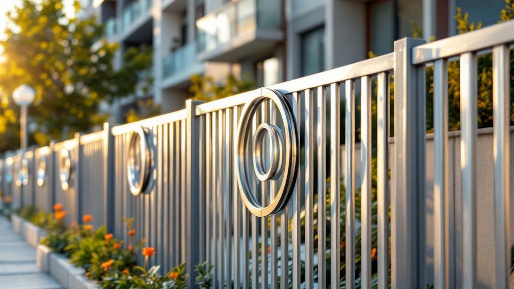 Aluminum Fence Rings Design for Apartment Properties - Professional Aluminum Fence by Fencing & Gates contractors