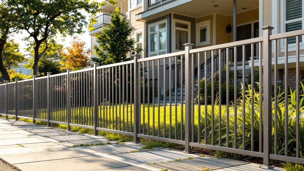 Premium Three Rail Aluminum Fence - Professional Aluminum Fence by Fencing & Gates contractors