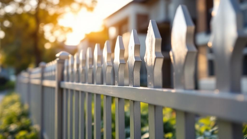 Aluminum Fence Pressed Point Project - Professional Aluminum Fence by Fencing & Gates contractors