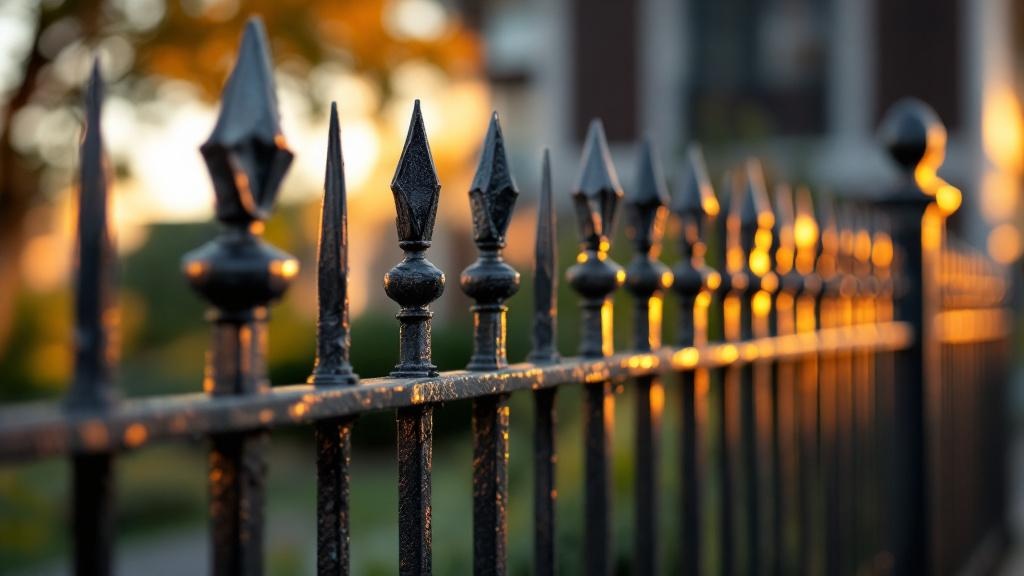 Spear Top Aluminum Fence Project - Professional Aluminum Fence by Fencing & Gates contractors