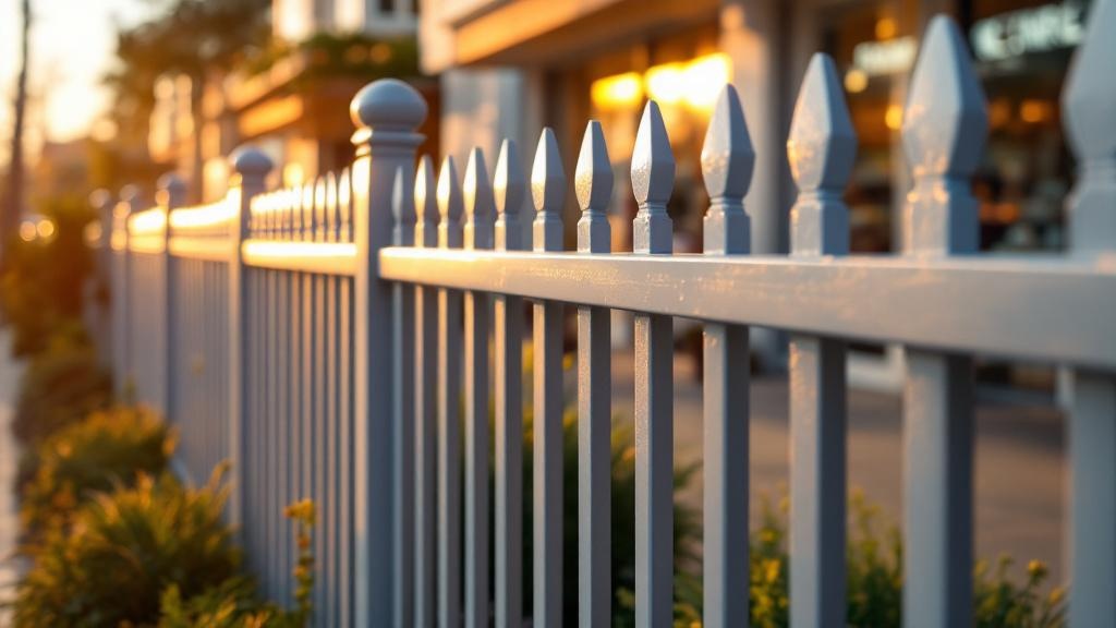 Aluminum Fence Pressed Point Project - Professional Aluminum Fence by Fencing & Gates contractors