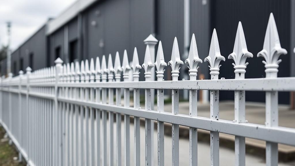 Spear Top Aluminum Fence Project - Professional Aluminum Fence by Fencing & Gates contractors