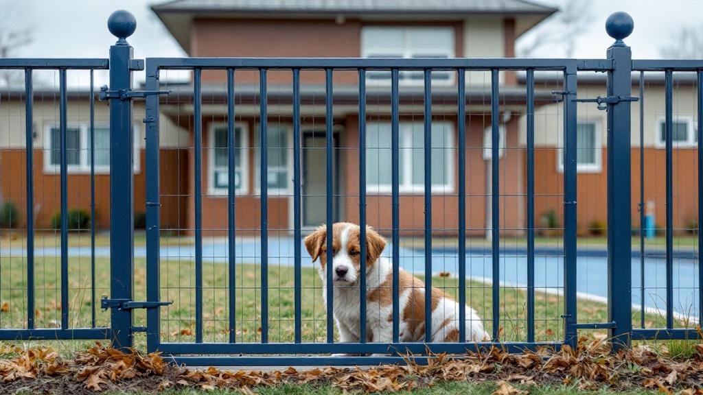 Custom Aluminum Fence Puppy Panel - Professional Aluminum Fence by Fencing & Gates contractors