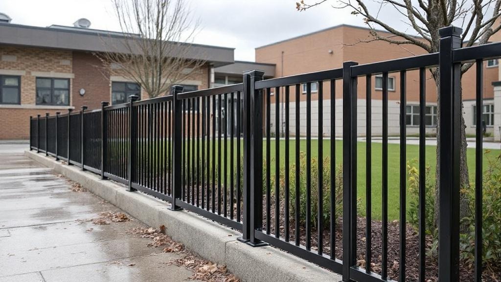 Custom Three Rail Aluminum Fence - Professional Aluminum Fence by Fencing & Gates contractors
