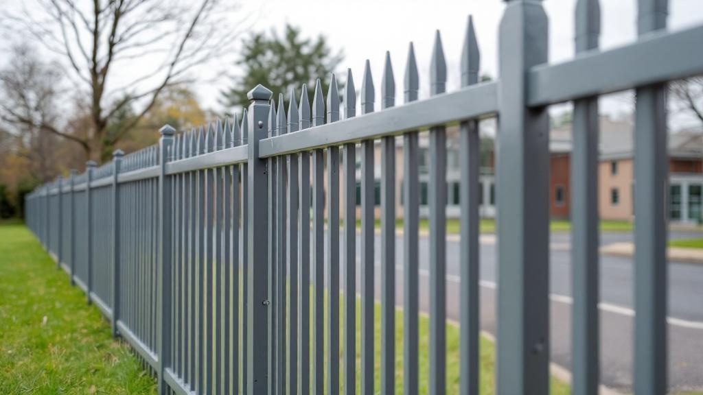 Custom Aluminum Fence Powder Coating - Professional Aluminum Fence by Fencing & Gates contractors