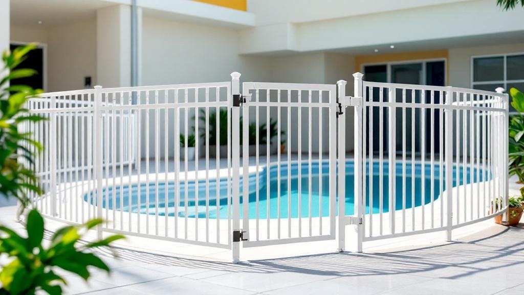 Standard Aluminum Pool Fence - Professional Aluminum Fence by Fencing & Gates contractors
