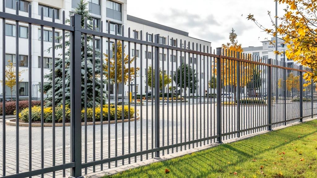 Commercial Aluminum Fence - Traditional - Professional Aluminum Fence by Fencing & Gates contractors