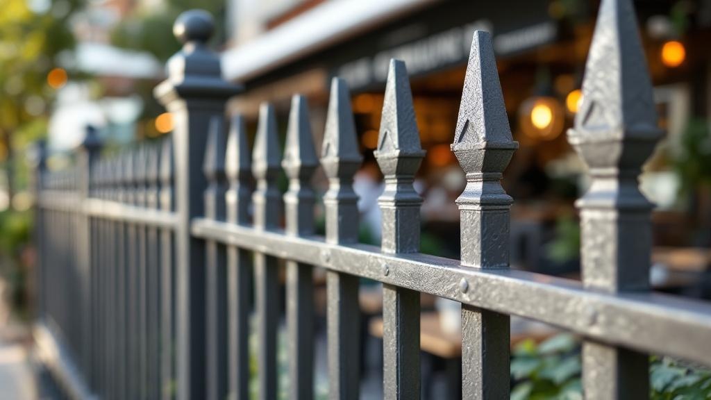 Aluminum Fence Pressed Point Project - Professional Aluminum Fence by Fencing & Gates contractors