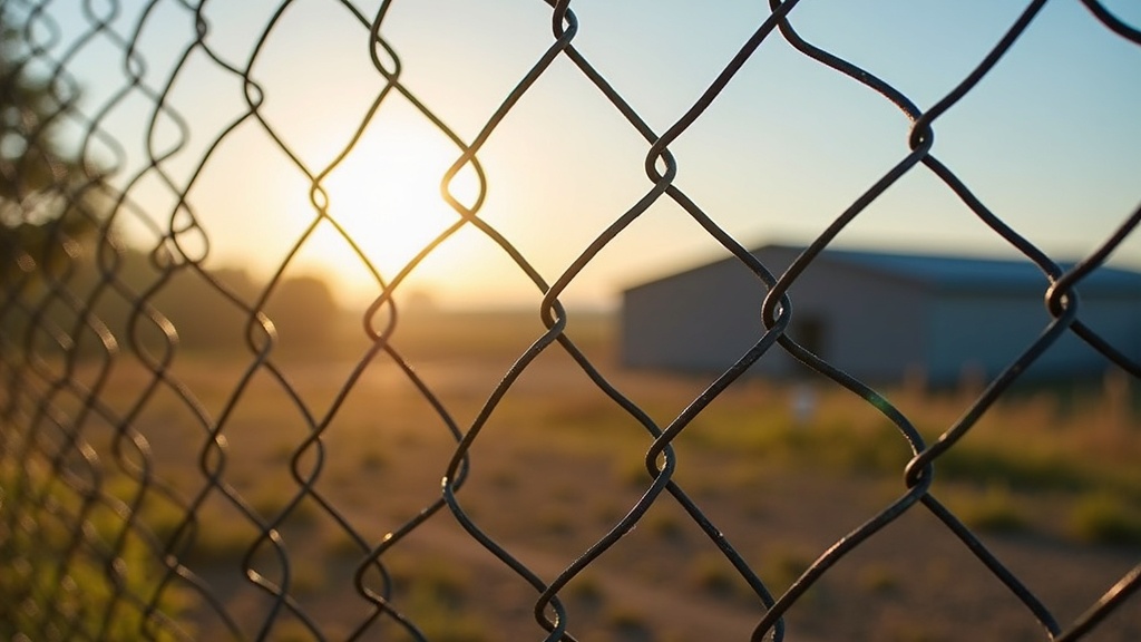 Commercial Chain Link Security Fence - Budget-friendly Style #2 - Professional Chain Link by Fencing & Gates contractors