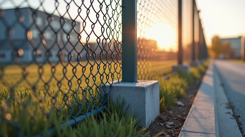 Quality Chain Link Fence Corner Post - Professional Chain Link by Fencing & Gates contractors