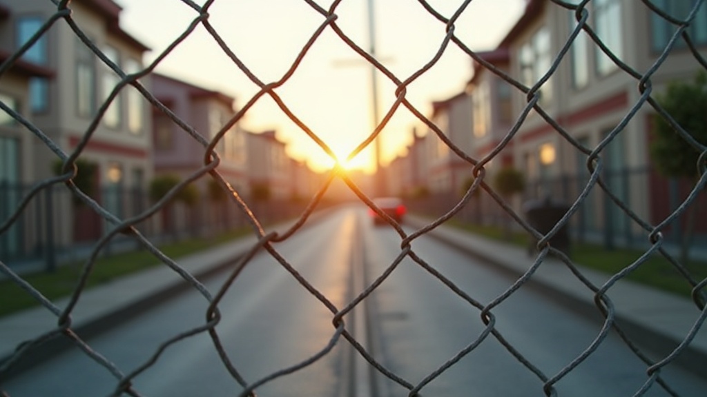 Chain Link Fence Tension Wire - Traditional - Professional Chain Link by Fencing & Gates contractors