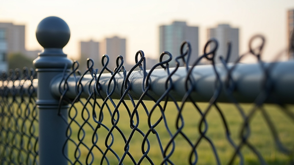 Custom Chain Link Fence Top Rail - Professional Chain Link by Fencing & Gates contractors