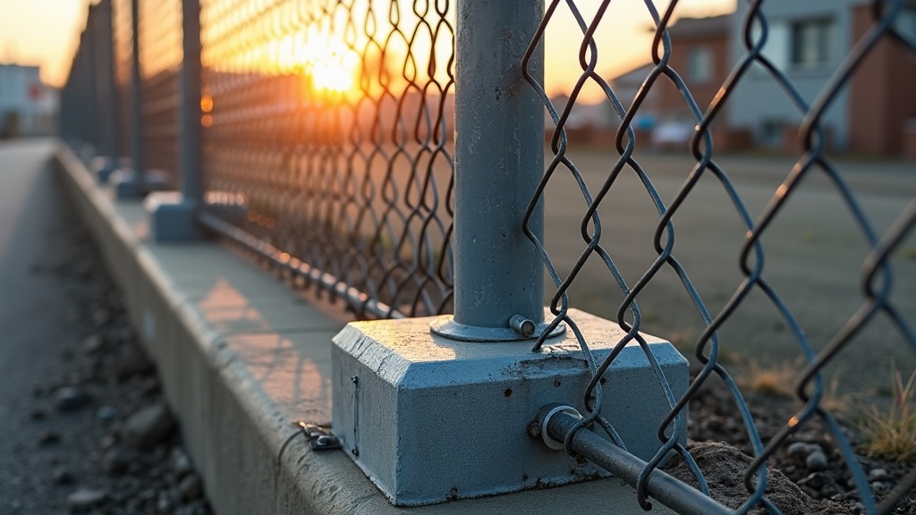 Quality Chain Link Fence Corner Post - Professional Chain Link by Fencing & Gates contractors