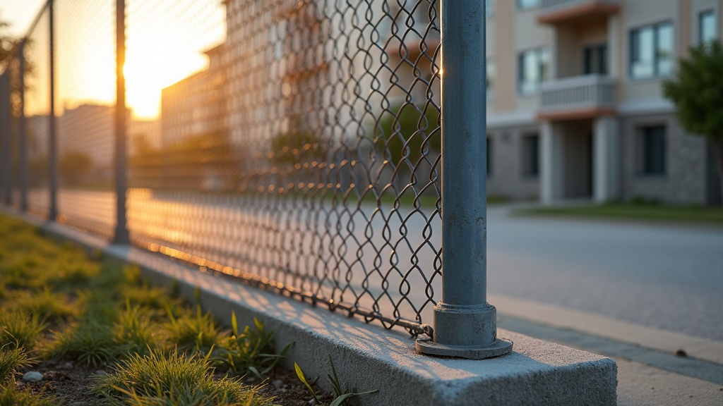 Premium Chain Link Fence Corner Post - Professional Chain Link by Fencing & Gates contractors