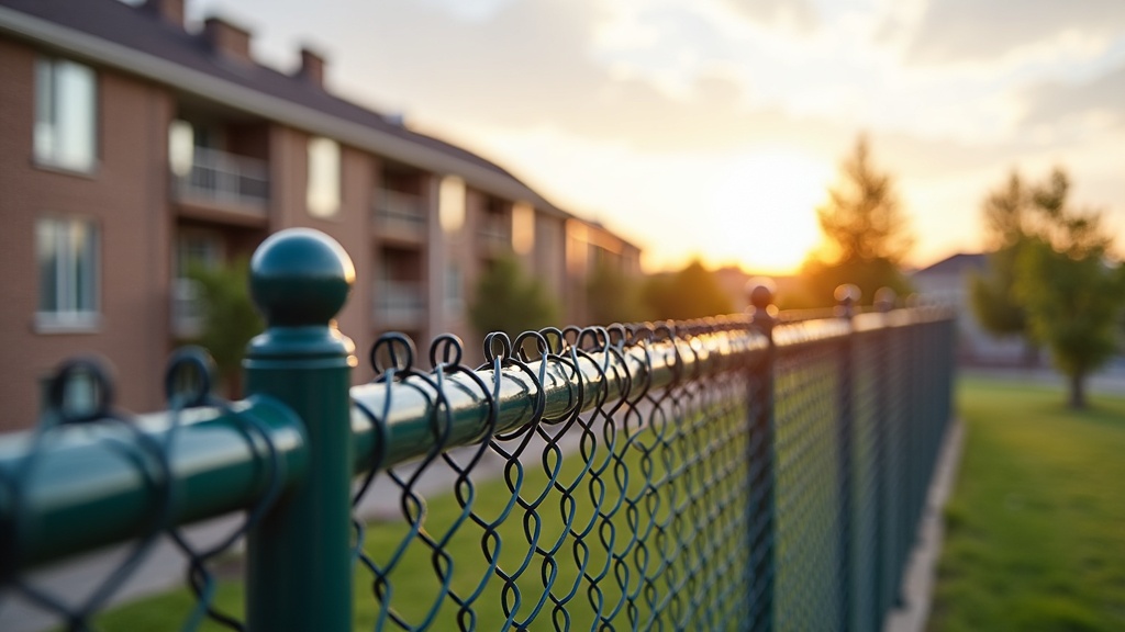 Custom Chain Link Fence Top Rail - Professional Chain Link by Fencing & Gates contractors