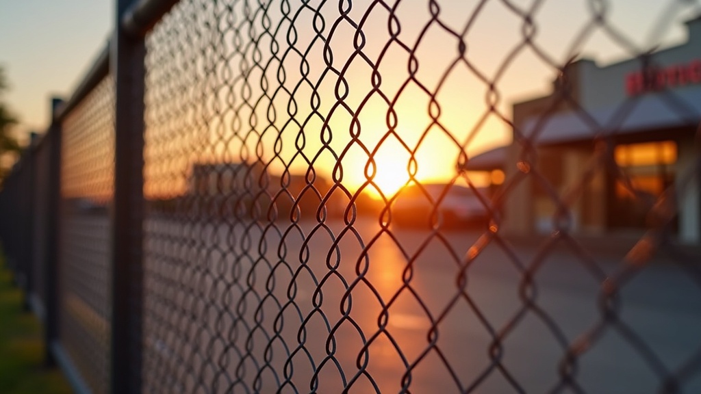 Chain Link Fence Tension Wire - Traditional - Professional Chain Link by Fencing & Gates contractors