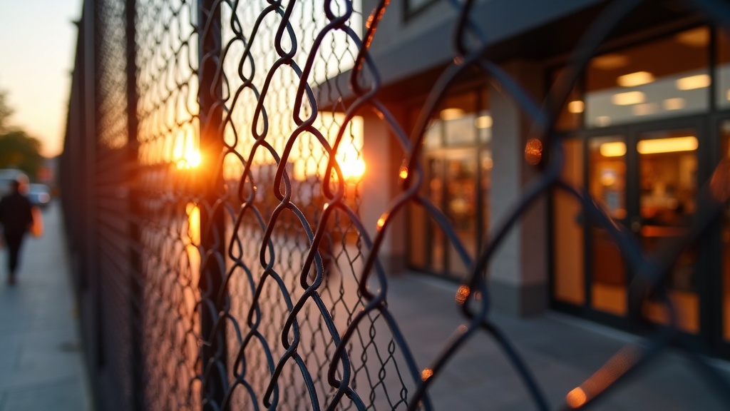 Complete Mini Mesh Chain Link Fence - Professional Chain Link by Fencing & Gates contractors
