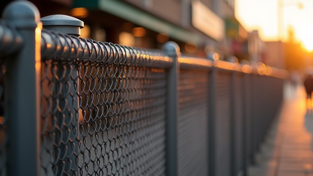 Custom Chain Link Fence Top Rail - Professional Chain Link by Fencing & Gates contractors